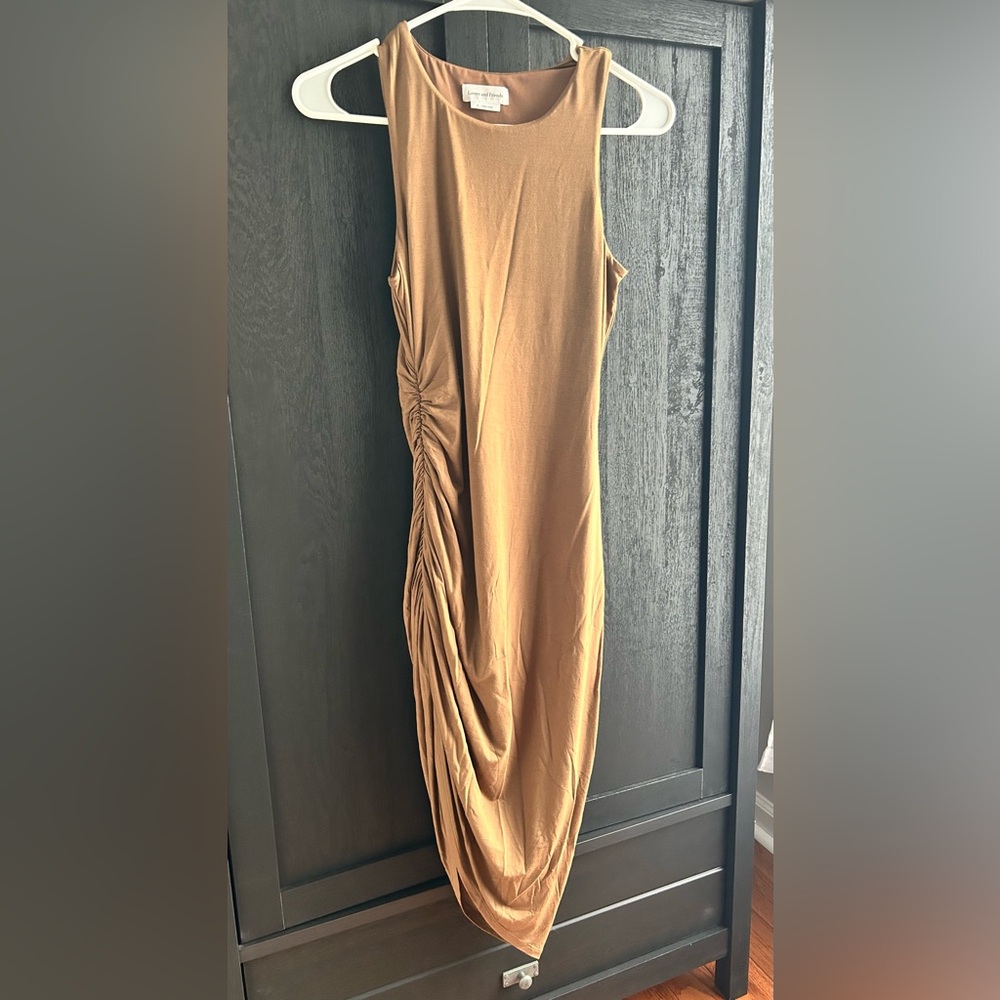 Brand new without tags Lovers + Friends sleeveless dress size small brown